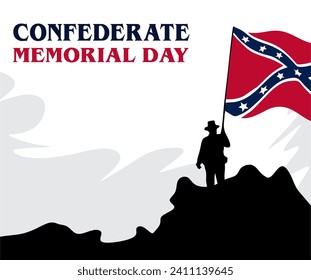 Confederate Memorial Day Remember and Honor svg