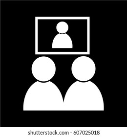 Conference call icon