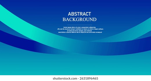 Conference event banner background design. Minimal flyer layout template