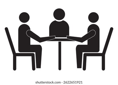 Conference icon isolated sign symbol vector illustration. Best quality Design vector icons.