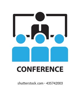conference  ,icon and symbol