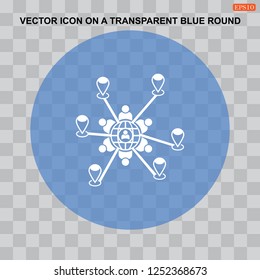Conference Icon Vector flat design style