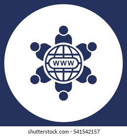 Conference Icon Vector flat design style