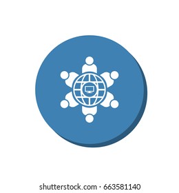 Conference Icon Vector flat design style