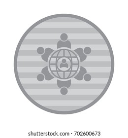 Conference Icon Vector flat design style