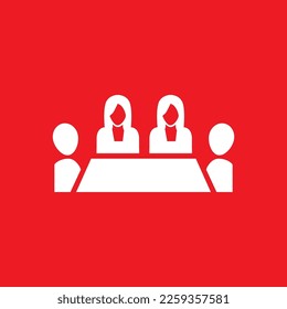 Conference icons, common graphic resources, vector illustrations.