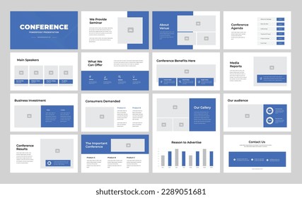 Conference Presentation Template and Business presentation template