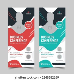 Conference Roll-up Banners, advertisement roll-up banner, Event Business Conference Seminar