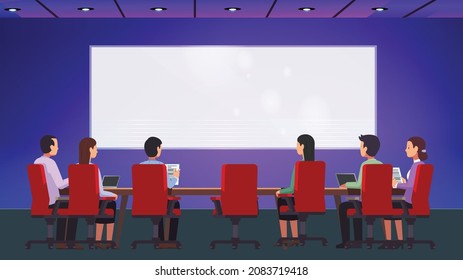 Conference room Business man women people 