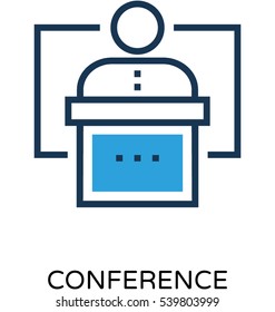 Conference Vector Icon 