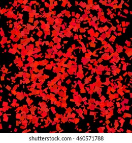 Confetti. Abstract background. Vector illustration.