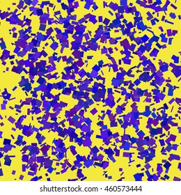 Confetti. Abstract background. Vector illustration.