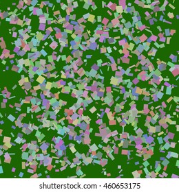 Confetti. Abstract background. Vector illustration.