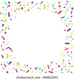 Confetti background