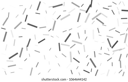 Confetti background abstract colorful pattern. Isolated on the white. Vector holiday illustration. Festive and stylish confetti background. Concept of happy birthday, party and holidays.