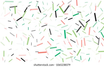 Confetti background abstract colorful pattern. Isolated on the white. Vector holiday illustration. Festive and stylish confetti background. Concept of happy birthday, party and holidays.