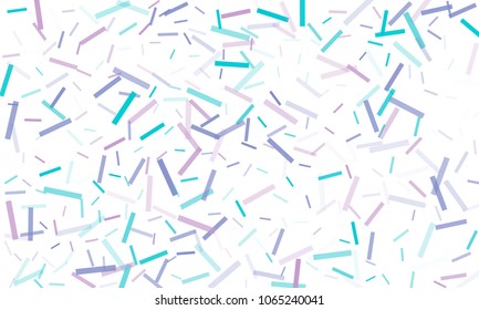 Confetti background abstract colorful pattern. Isolated on the white. Vector holiday illustration. Festive and stylish confetti background. Concept of happy birthday, party and holidays.