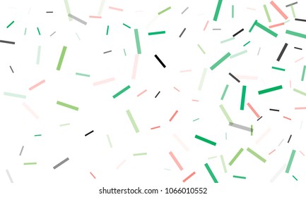 Confetti background abstract colorful pattern. Isolated on the white. Vector holiday illustration. Festive and stylish confetti background. Concept of happy birthday, party and holidays.