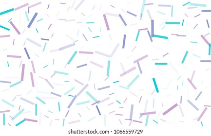 Confetti background abstract colorful pattern. Isolated on the white. Vector holiday illustration. Festive and stylish confetti background. Concept of happy birthday, party and holidays.