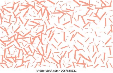 Confetti background abstract colorful pattern. Isolated on the white. Vector holiday illustration. Festive and stylish confetti background. Concept of happy birthday, party and holidays.