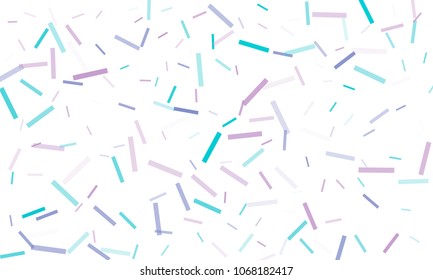 Confetti background abstract colorful pattern. Isolated on the white. Vector holiday illustration. Festive and stylish confetti background. Concept of happy birthday, party and holidays.