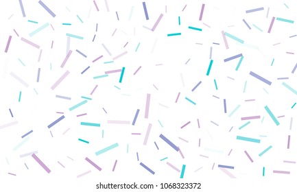Confetti background abstract colorful pattern. Isolated on the white. Vector holiday illustration. Festive and stylish confetti background. Concept of happy birthday, party and holidays.