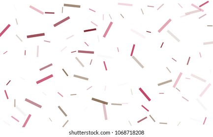 Confetti background abstract colorful pattern. Isolated on the white. Vector holiday illustration. Festive and stylish confetti background. Concept of happy birthday, party and holidays.
