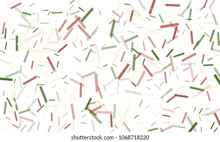 Confetti background abstract colorful pattern. Isolated on the white. Vector holiday illustration. Festive and stylish confetti background. Concept of happy birthday, party and holidays.