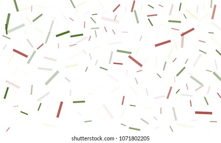 Confetti background abstract colorful pattern. Isolated on the white. Vector holiday illustration. Festive and stylish confetti background. Concept of happy birthday, party and holidays.