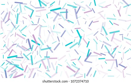 Confetti background abstract colorful pattern. Isolated on the white. Vector holiday illustration. Festive and stylish confetti background. Concept of happy birthday, party and holidays.