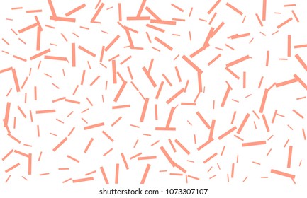 Confetti background abstract colorful pattern. Isolated on the white. Vector holiday illustration. Festive and stylish confetti background. Concept of happy birthday, party and holidays.