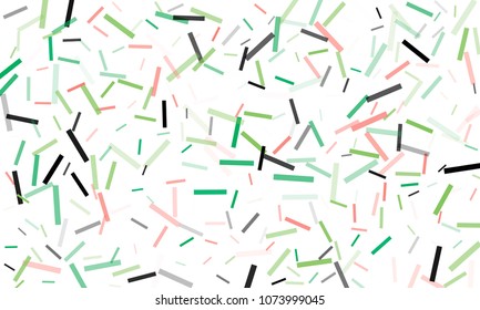 Confetti background abstract colorful pattern. Isolated on the white. Vector holiday illustration. Festive and stylish confetti background. Concept of happy birthday, party and holidays.