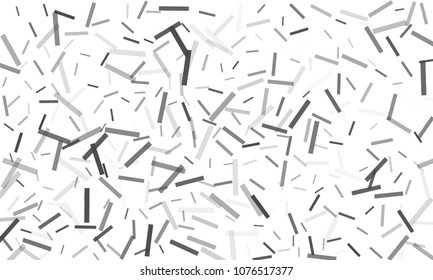 Confetti background abstract colorful pattern. Isolated on the white. Vector holiday illustration. Festive and stylish confetti background. Concept of happy birthday, party and holidays.