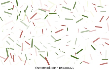 Confetti background abstract colorful pattern. Isolated on the white. Vector holiday illustration. Festive and stylish confetti background. Concept of happy birthday, party and holidays.