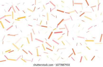 Confetti background abstract colorful pattern. Isolated on the white. Vector holiday illustration. Festive and stylish confetti background. Concept of happy birthday, party and holidays.
