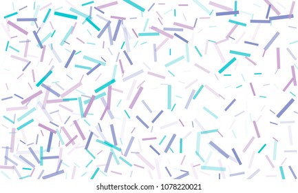 Confetti background abstract colorful pattern. Isolated on the white. Vector holiday illustration. Festive and stylish confetti background. Concept of happy birthday, party and holidays.