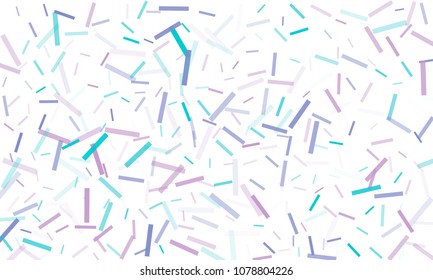 Confetti background abstract colorful pattern. Isolated on the white. Vector holiday illustration. Festive and stylish confetti background. Concept of happy birthday, party and holidays.