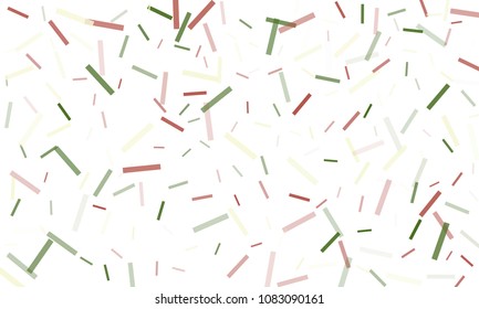 Confetti background abstract colorful pattern. Isolated on the white. Vector holiday illustration. Festive and stylish confetti background. Concept of happy birthday, party and holidays.