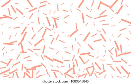 Confetti background abstract colorful pattern. Isolated on the white. Vector holiday illustration. Festive and stylish confetti background. Concept of happy birthday, party and holidays.
