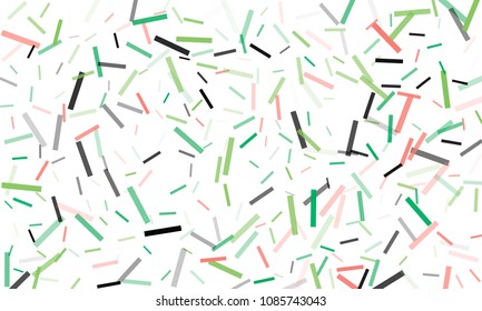Confetti background abstract colorful pattern. Isolated on the white. Vector holiday illustration. Festive and stylish confetti background. Concept of happy birthday, party and holidays.