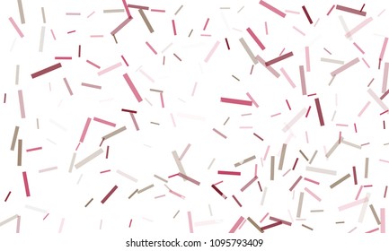 Confetti background abstract colorful pattern. Isolated on the white. Vector holiday illustration. Festive and stylish confetti background. Concept of happy birthday, party and holidays.