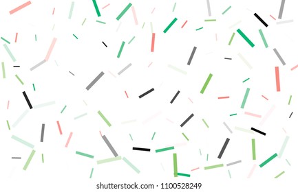 Confetti background abstract colorful pattern. Isolated on the white. Vector holiday illustration. Festive and stylish confetti background. Concept of happy birthday, party and holidays.