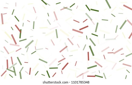 Confetti background abstract colorful pattern. Isolated on the white. Vector holiday illustration. Festive and stylish confetti background. Concept of happy birthday, party and holidays.