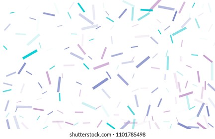Confetti background abstract colorful pattern. Isolated on the white. Vector holiday illustration. Festive and stylish confetti background. Concept of happy birthday, party and holidays.