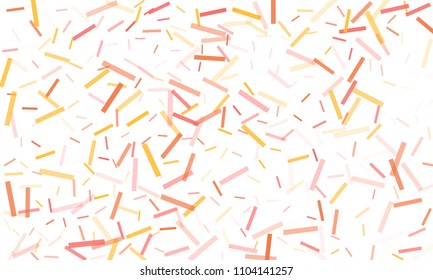 Confetti background abstract colorful pattern. Isolated on the white. Vector holiday illustration. Festive and stylish confetti background. Concept of happy birthday, party and holidays.