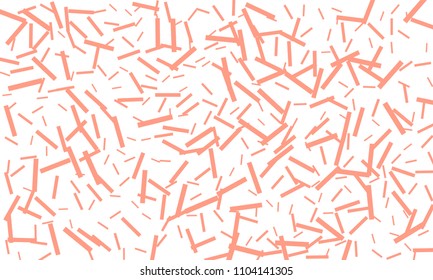 Confetti background abstract colorful pattern. Isolated on the white. Vector holiday illustration. Festive and stylish confetti background. Concept of happy birthday, party and holidays.