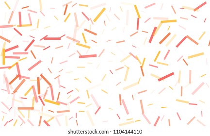 Confetti background abstract colorful pattern. Isolated on the white. Vector holiday illustration. Festive and stylish confetti background. Concept of happy birthday, party and holidays.