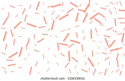 Confetti background abstract colorful pattern. Isolated on the white. Vector holiday illustration. Festive and stylish confetti background. Concept of happy birthday, party and holidays.