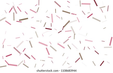 Confetti background abstract colorful pattern. Isolated on the white. Vector holiday illustration. Festive and stylish confetti background. Concept of happy birthday, party and holidays.