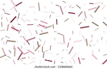 Confetti background abstract colorful pattern. Isolated on the white. Vector holiday illustration. Festive and stylish confetti background. Concept of happy birthday, party and holidays.